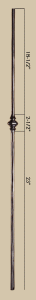 Flat Single Knob